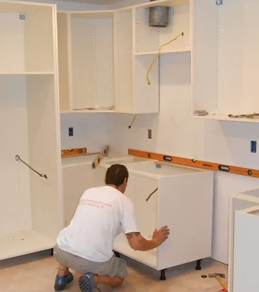 Custom Cabinet Installation